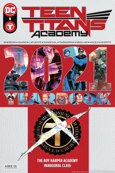 Teen Titans Academy - 2021 Yearbook