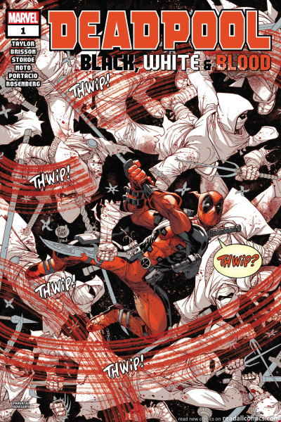 Deadpool: Black, White & Blood